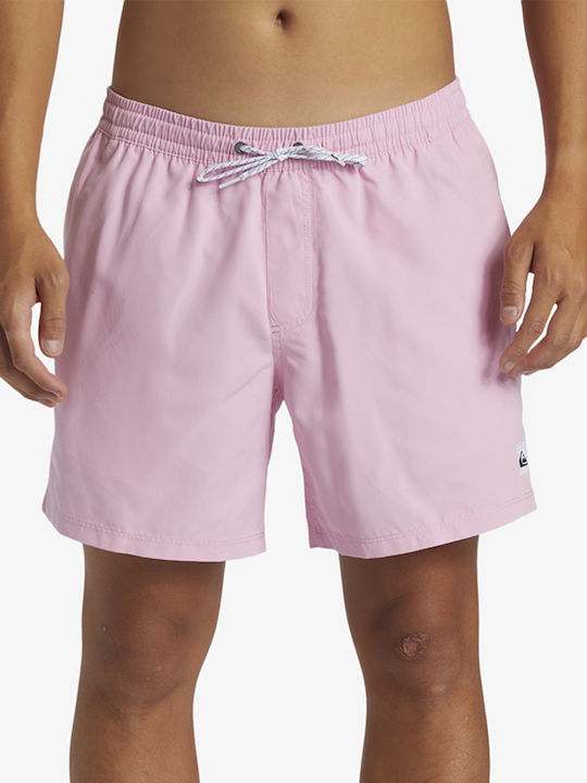 Quiksilver Everyday Herren Badehose Pink Monochrom