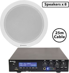 Adastra 8*ec56v+um60 Deckenlautsprecher 60W Stück Braune 300.011UK