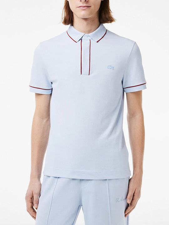 Lacoste Polo Μπλούζα Κοντομάνικη Lightblue