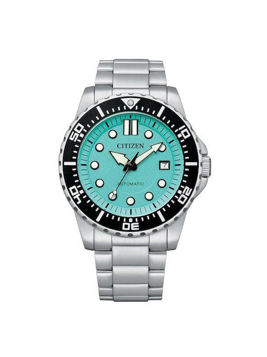 Ceas automat Citizen cu cadran albastru Aqua NJ0170-83x - 43mm pentru bărbați