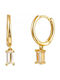 Copper Earrings Fashionable Classic K06 Gold