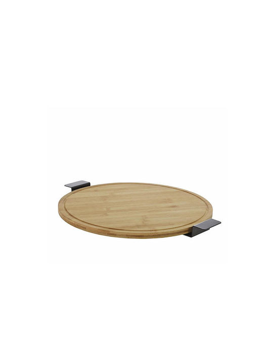 Zaros Wooden Serving Platter Rotating