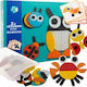 Ξύλινο Παιδικό Puzzle Σφηνώματα 29pcs Kruzzel