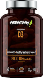 Essensey Nutrition D3 2000iu (120 Caps)