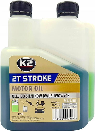 K2 Ulei de motocicletă pentru motoare în doi timpi 500ml