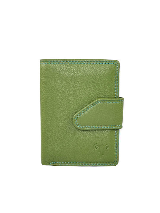 Kion 8095 Μικρό Δερμάτινο Γυναικείο Πορτοφόλι Πράσινο