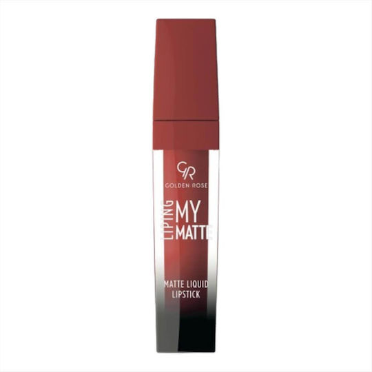 Golden Rose Liping My Matte Lang anhaltend Flüssig Lippenstift Matt No28 5ml