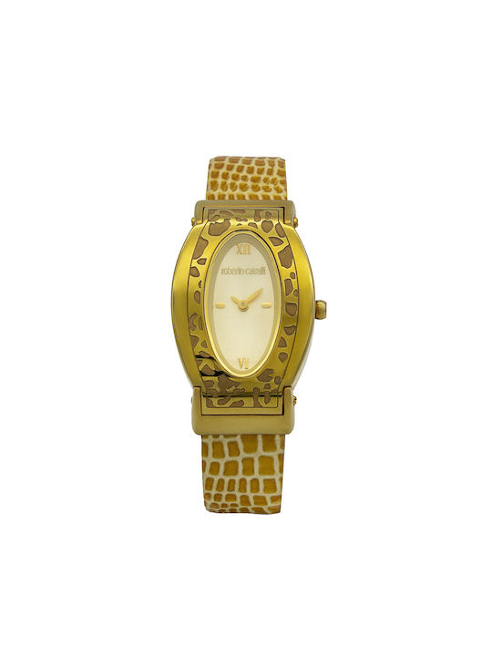 Roberto Cavalli Watch in Yellow / Yellow Color