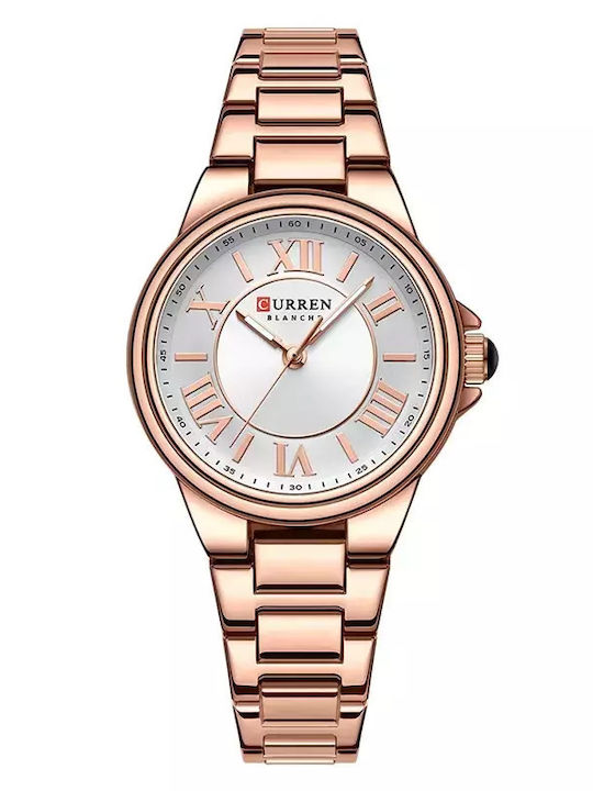 Curren Women's Watch 33mm Battery Pink Gold Sta...