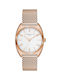 Liebeskind Watch with Pink Gold Metal Bracelet