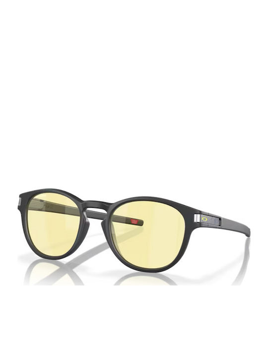 Oakley Latch Herren Sonnenbrille mit Schwarz Ku...