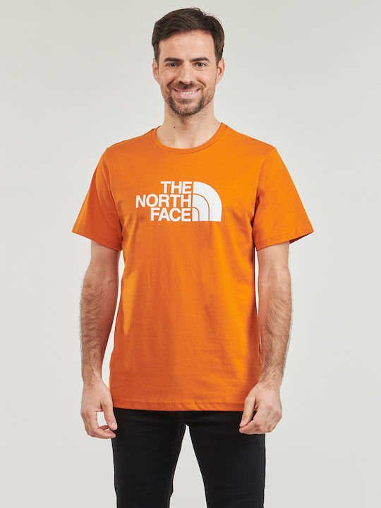 The North Face T-shirt Bărbătesc cu Mânecă Scurtă Orange