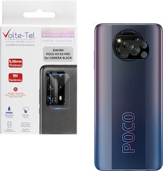 Volte-Tel Protecție Cameră Sticlă călită Black pentru Poco X3 Pro DBX52FE9D91