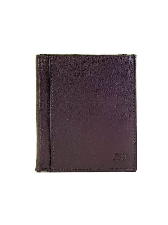 Leather Wallet/Card Holder Rcm Z15-brown Brown