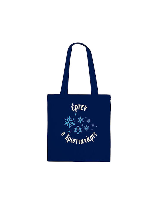 Erten Christianarts Tote Bag - Print Pontiopoulo Navy