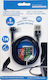 Grundig Winkel (90°) USB-A zu Lightning Kabel Schwarz 1m (19.02.0075)