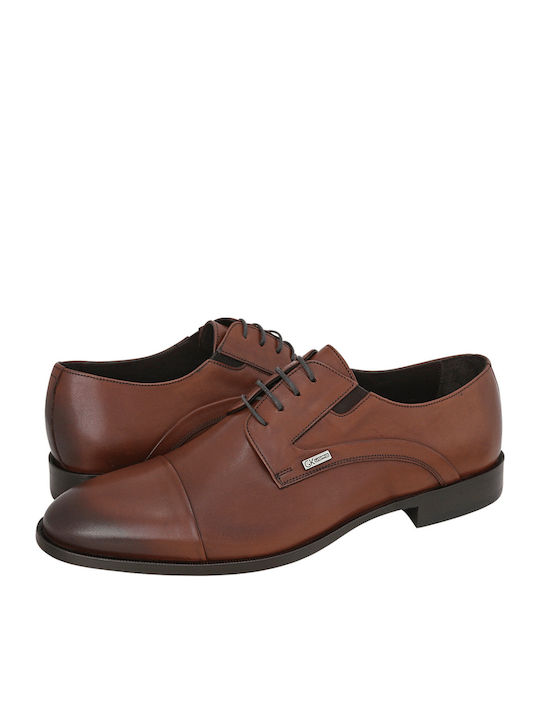 GK Uomo Leder Herrenschuhe Braun