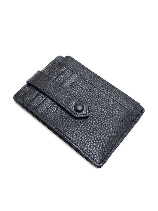 Leather Men's Wallet Cards Black
