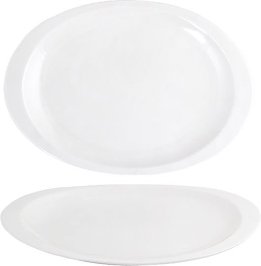 Cok Spain Serving Platter Oval made of Porcelain White