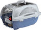 Ferplast Atlas Deluxe Open 20 Κλουβί Μεταφοράς Σκύλου Γκρι 57.6x37.4x33cm