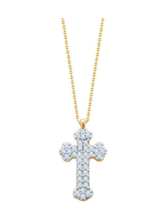 Savvidis Gold Kreuz 14K