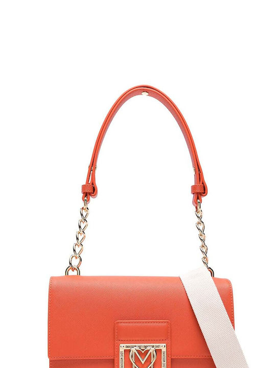 Moschino Damen Tasche Schulter Orange