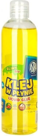 Astra Υγρή Κόλλα 250ml Κίτρινη