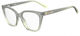 Moschino Plastic Eyeglass Frame Brown MOL627 1ED