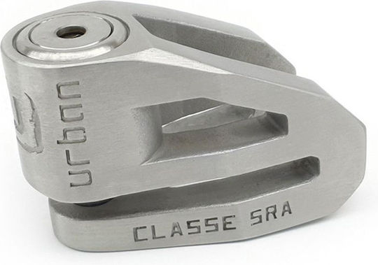 Urban Ur210s Motorrad-Bremsscheibenschloss mit Durchmesser der Kette 10mm Silber Farbe
