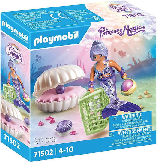 Playmobil Princess Magic Mermaid Shell of Pearls for 4-10 years old