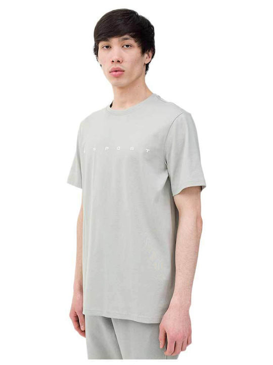 4F Men's Short Sleeve Blouse Gray