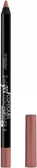 Deborah Milano 2in1 Gel Contour Creion de buze Nº 2
