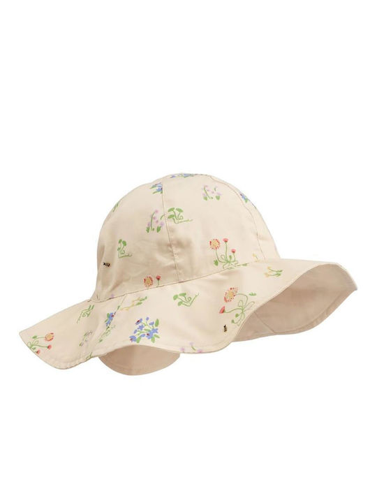 Liewood Kids' Fabric Hat Amelia Beige