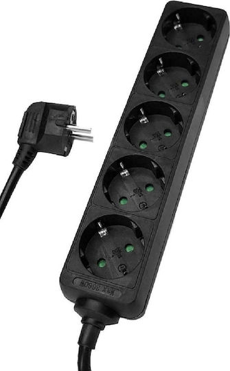 Electra Steckdosenleiste 5 Positionen mit Kabel 1.5m