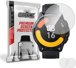 GrizzGlass Hybridglass Tempered Glass for the Watch S1 Active 2pcs