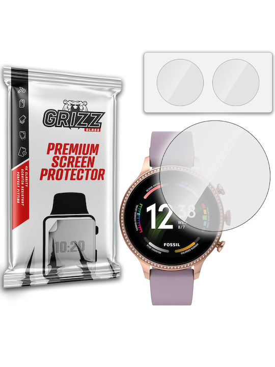 GrizzGlass Hybridglass Tempered Glass pentru Apple Watch 44mm 1buc
