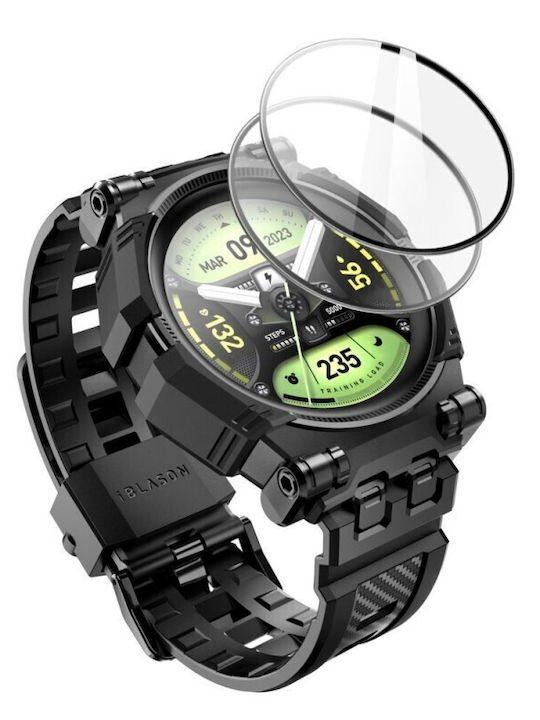 Full Glue Tempered Glass για το Galaxy Watch 5 Pro 45mm 1τμχ 36555