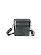 Annie Leather Leather Men's Bag Shoulder / Crossbody Black