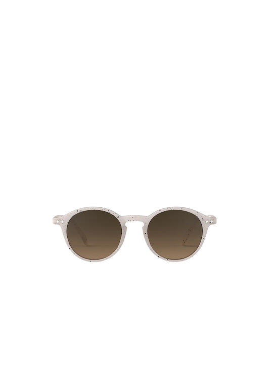 Izipizi #d Sunglasses with Beige Plastic Frame and Beige Lens