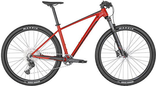 Scott Scale 980 29" Roșu Mountain Bike cu 12 Viteze și Frâne pe Disc Mecanice