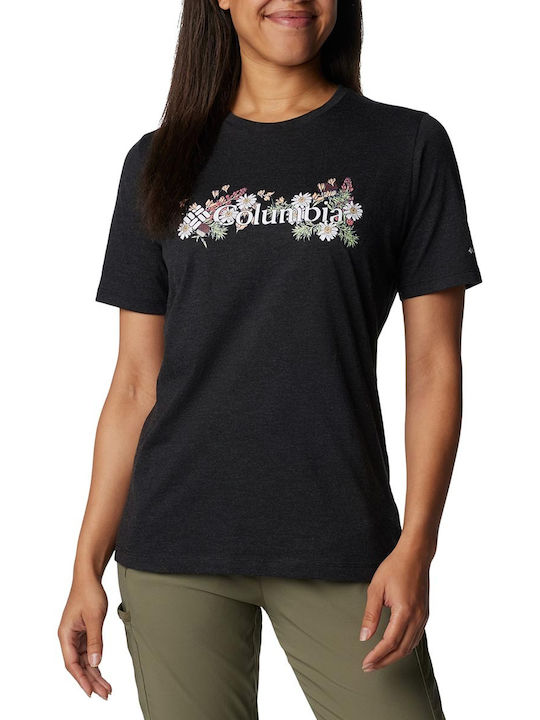 Columbia Bluebird Women's Athletic T-shirt Black