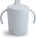 Mushie Παιδικό Ποτηράκι από Πλαστικό Γκρι 230ml για 6m+