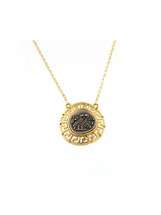 Santarosa Necklace from Gold Plated Silver