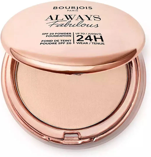 Bourjois Always Fabulous Compact Foundation SPF20 125 Ivory 7gr
