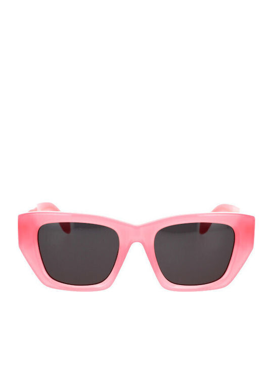 Palm Angels Unisex Ochelari de soare cu Roz Cadru și Negru Lentilă PERI034HINKLEY-3407