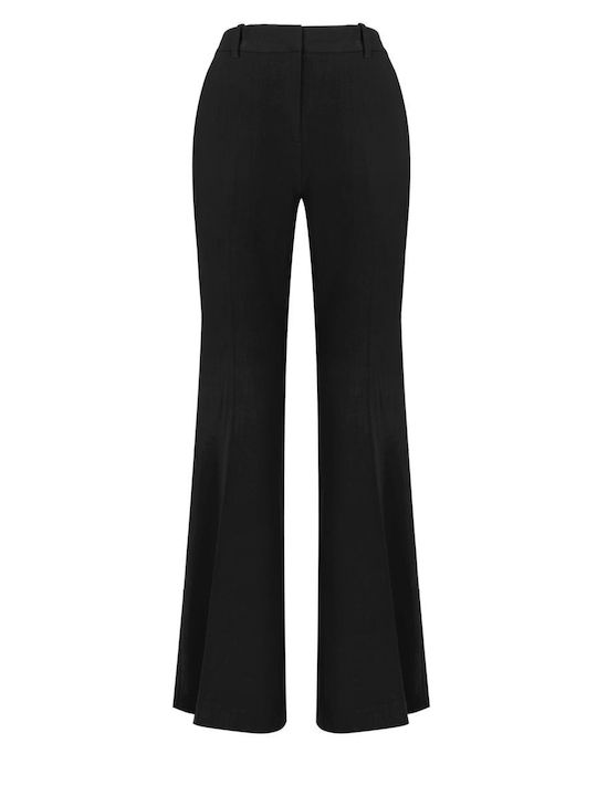 DKNY Γυναικείο Υφασμάτινο Παντελόνι Μαύρο - Blk