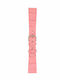 Tzevelion Curea din piele Roz 20mm