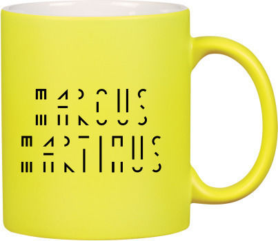 Marcus & Martinus Κούπα Κεραμική Κίτρινη 325ml