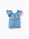 Zippy Kinderbluse Kurzarm Blau