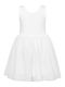 Two In A Castle Kids Dress Tulle WHITE